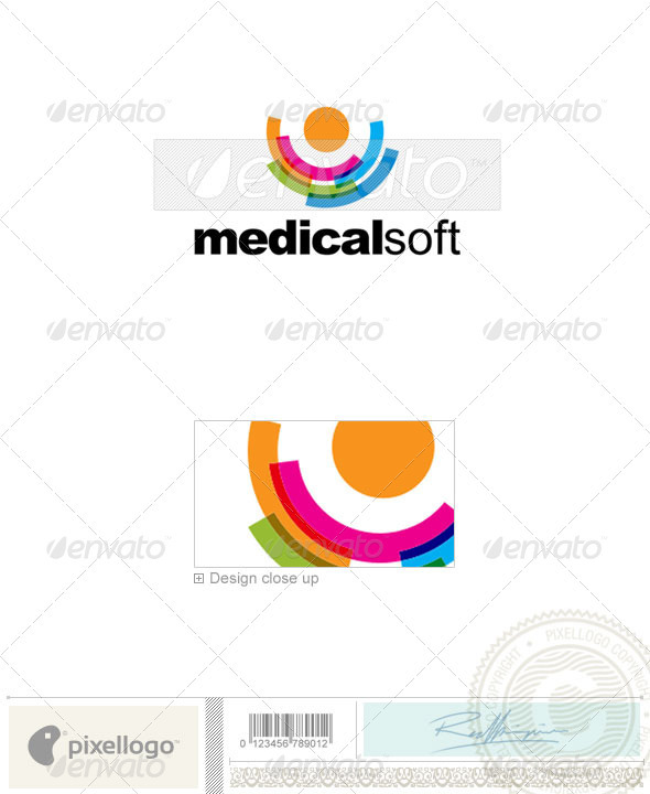 Medical Logo - 2304 - Vector Abstract