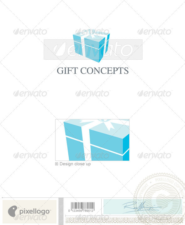 Gift Logo - 416 - Objects Logo Templates