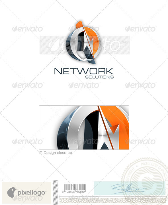 Technology Logo - 3D-81 - Letters Logo Templates