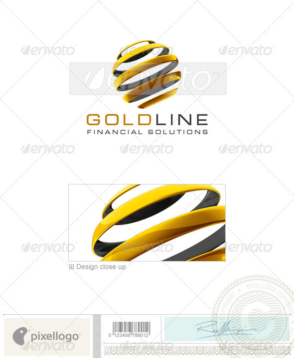 Communications Logo - 3D-609 - 3d Abstract