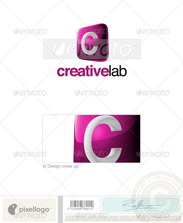 C Logo - 3D-687-C - Letters Logo Templates