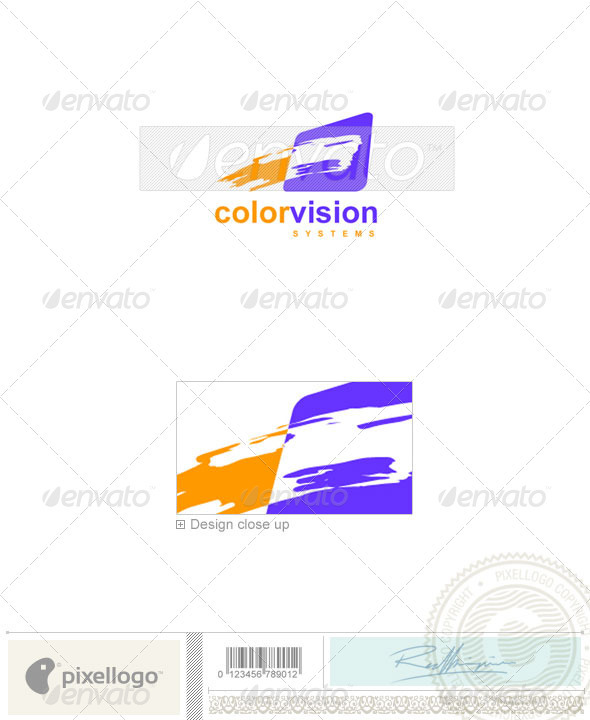Print & Design Logo - 708 - Vector Abstract