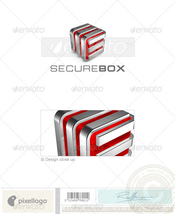 Technology Logo - 3D-735 - 3d Abstract
