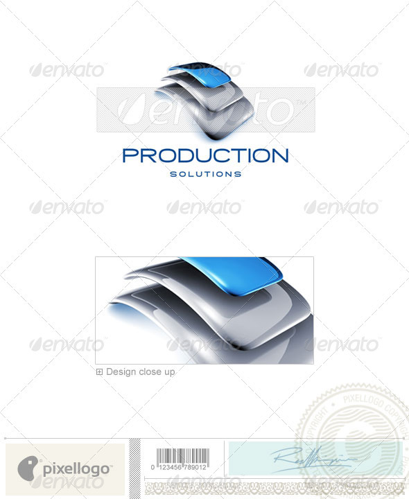 Business Logo - 3D-725 - 3d Abstract