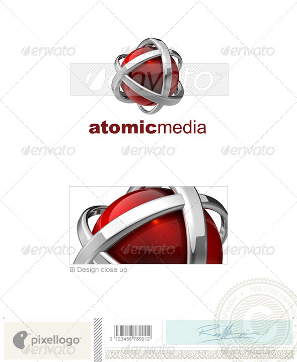 Technology Logo - 3D-546 - 3d Abstract