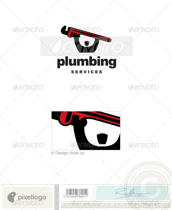 Plumbing Logo - 2263 - Humans Logo Templates