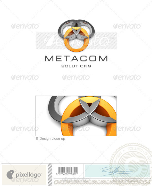 Technology Logo - 3D-409 - 3d Abstract
