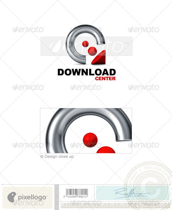 Technology Logo - 3D-540 - 3d Abstract