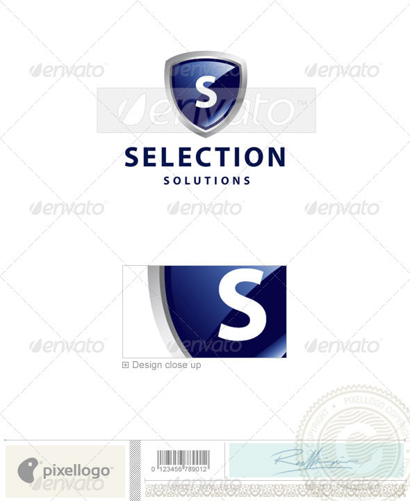 Security Logo - 2253 - Letters Logo Templates