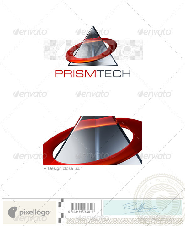 Technology Logo - 3D-492 - 3d Abstract