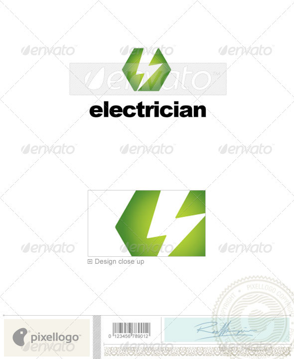 Electric & Construction Logo - 2255 - Symbols Logo Templates