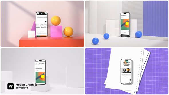 Fast App Logo Reveal PP Premiere Pro template preview