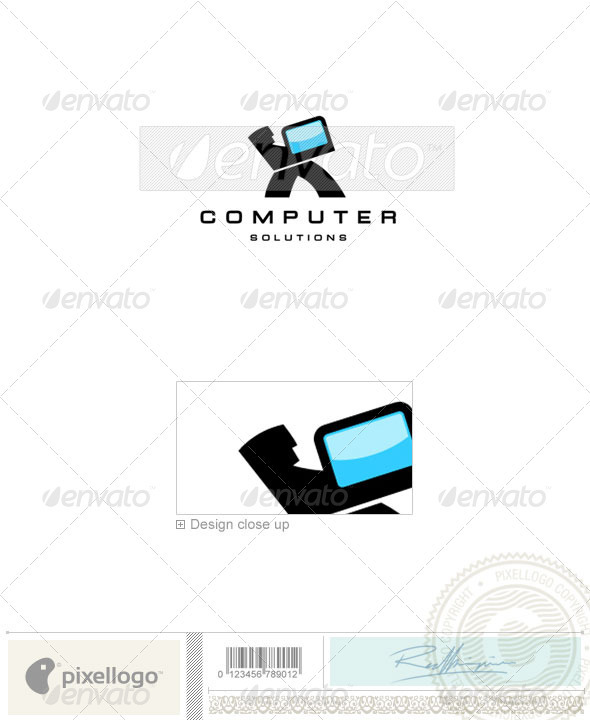 Technology Logo - 945 - Objects Logo Templates