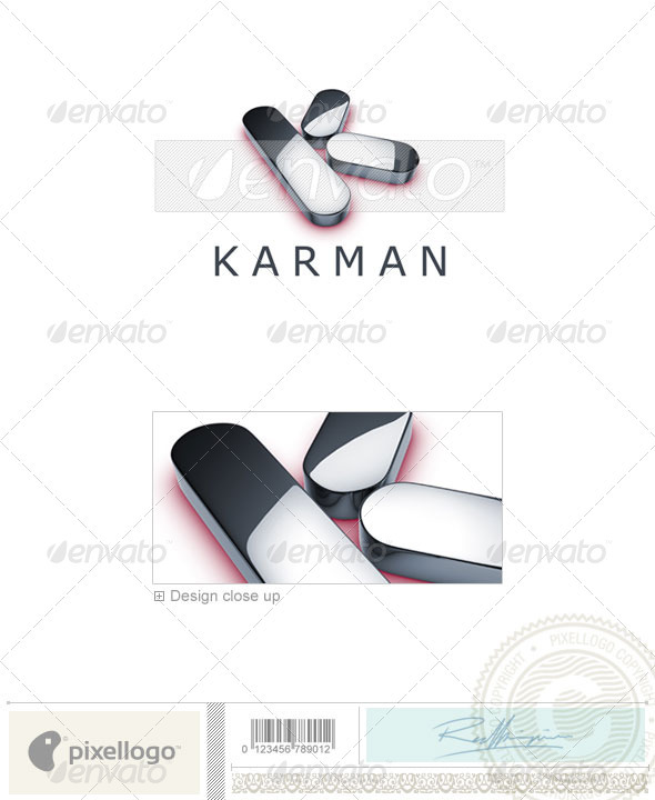Technology Logo - 3D-693 - 3d Abstract