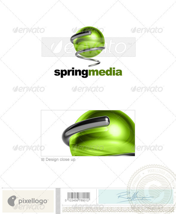 Communications Logo - 3D-535 - 3d Abstract
