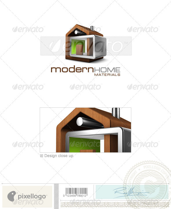 Home & Office Logo - 3D-512 - 3d Abstract