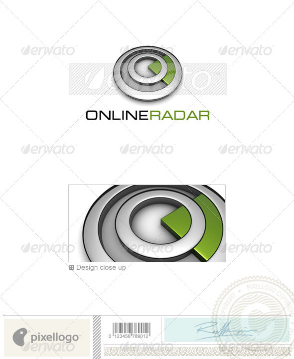 Technology Logo - 3D-634 - 3d Abstract