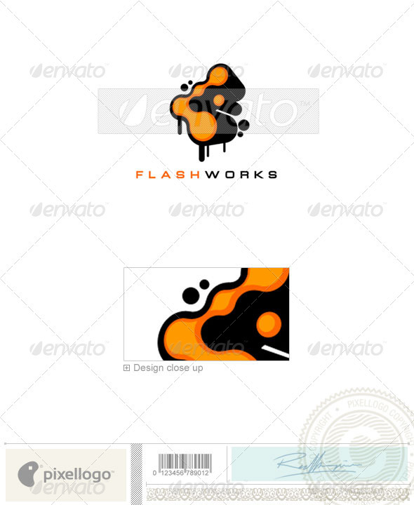 Print & Design Logo - 842 - Vector Abstract