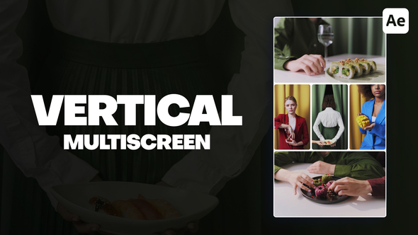 Vertical Multiscreen Transitions Elements template preview