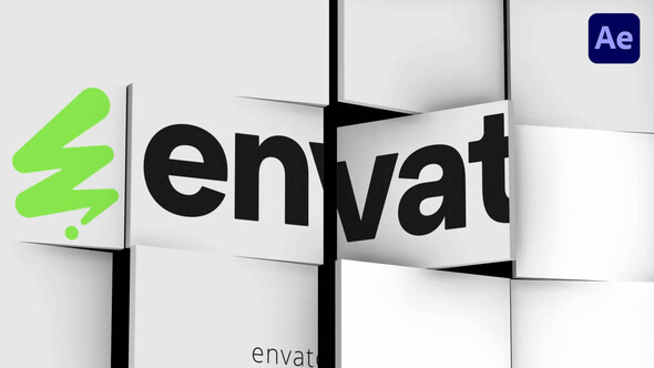 Billboard Logo Reveal for After Effects Logo Stings template preview