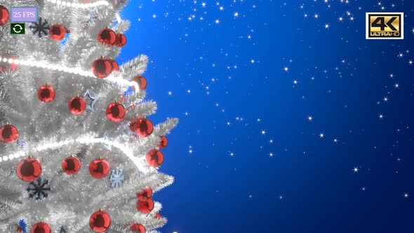 Christmas Tree Animation A3 4K
