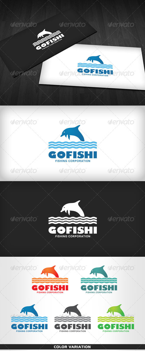 GoFishi – Logo for Fishing Company - Animals Logo Templates