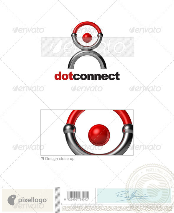 Communications Logo - 3D-587 - 3d Abstract