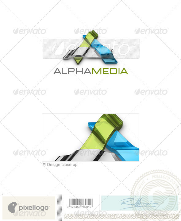 Technology Logo - 3D-536 - 3d Abstract