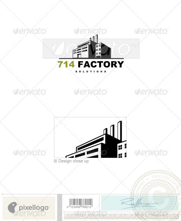 Home & Office Logo - 714 - Buildings Logo Templates