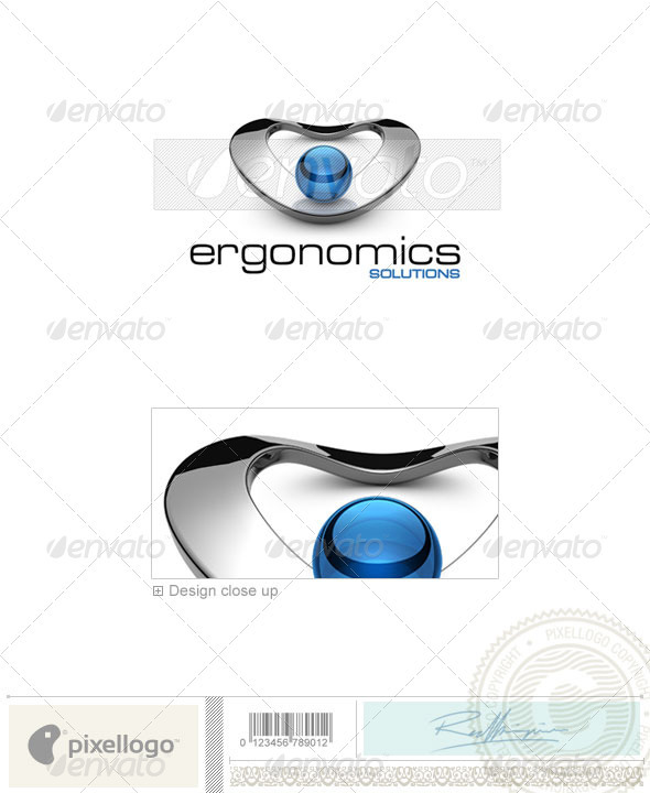 Technology Logo - 3D-538 - 3d Abstract