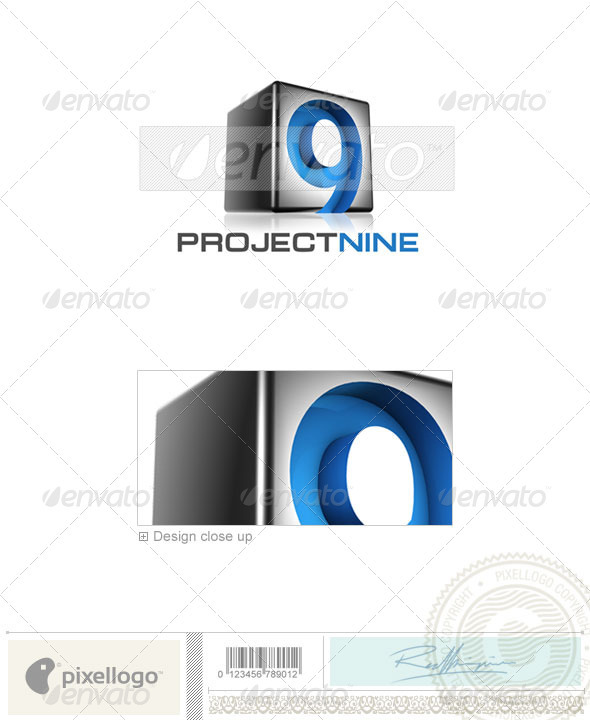 Technology Logo - 3D-529 - 3d Abstract