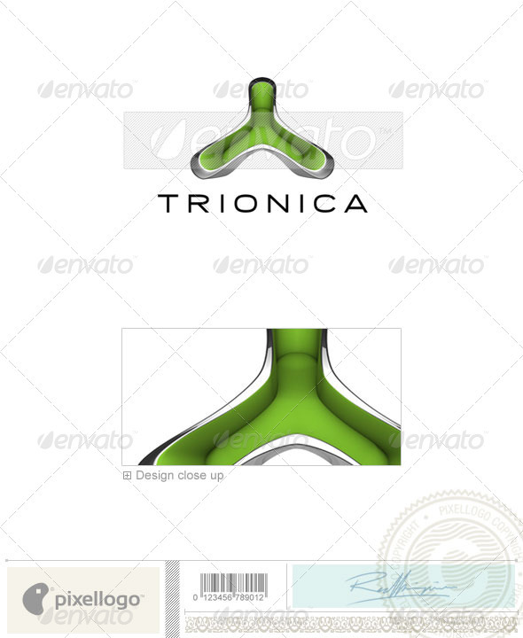 Technology Logo - 3D-577 - 3d Abstract