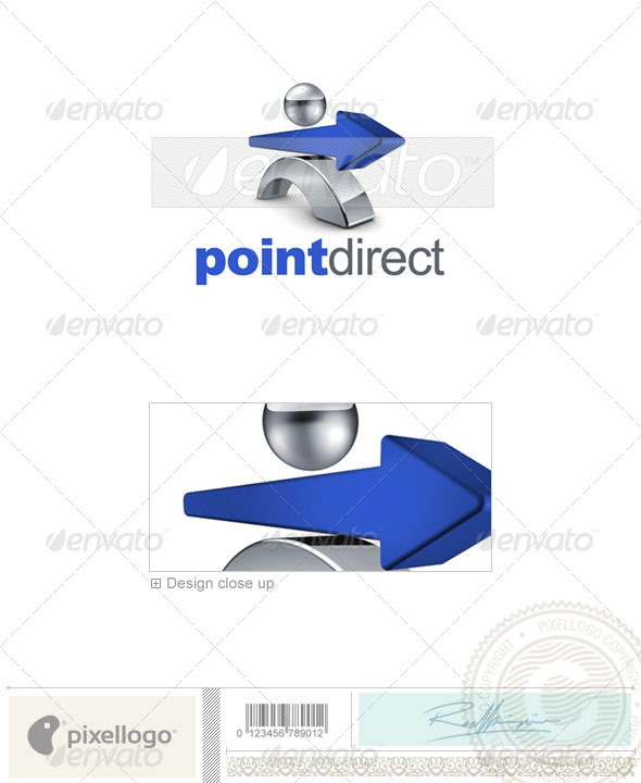 Business & Finance Logo - 3D-643 - 3d Abstract