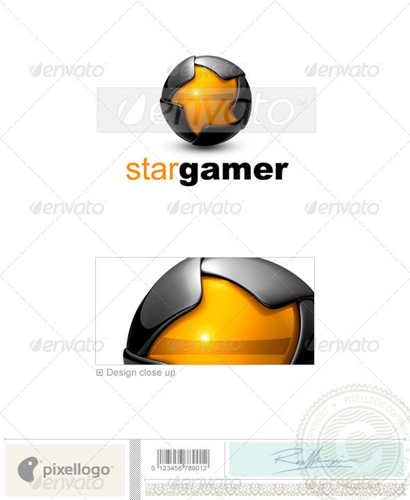 Technology Logo - 3D-670 - 3d Abstract
