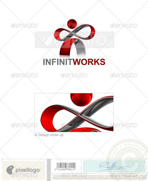 Technology Logo - 3D-500 - 3d Abstract
