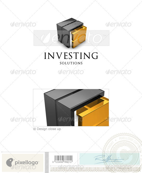 Business & Finance Logo - 3D-581 - 3d Abstract