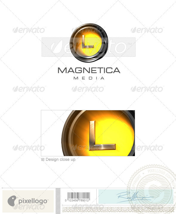 L Logo - 3D-238-L - Letters Logo Templates