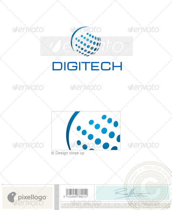 Communications Logo - 1777 - Vector Abstract