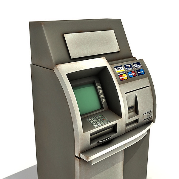 Automated Teller Machine (ATM) by rescue3dcom | 3DOcean