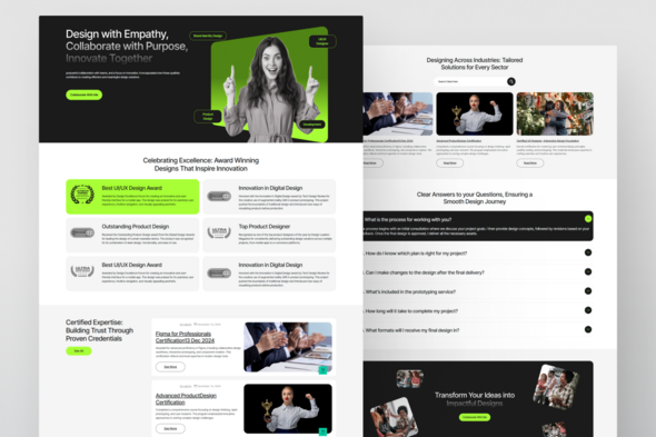 KitPersona Personal Portfolio Elementor Template Kit for Freelancers, Designers, and Creatives