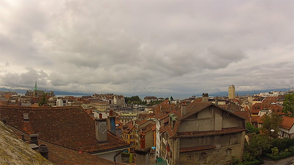 Lausanne: Panoramic View 