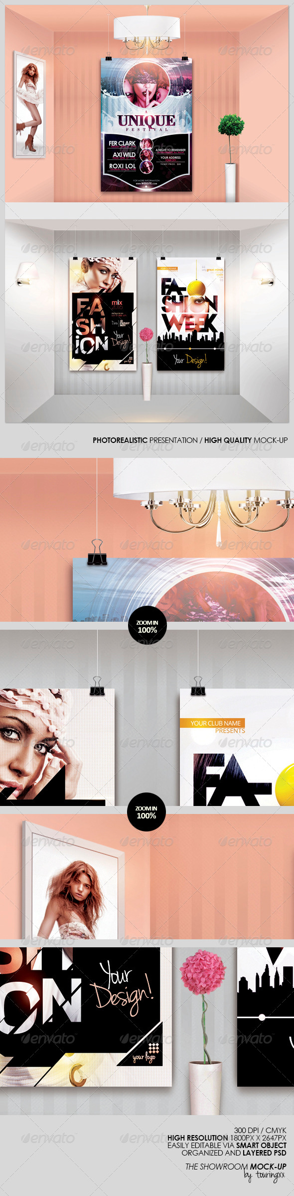 The Showroom Mock-Up - Product Mock-Ups Graphics