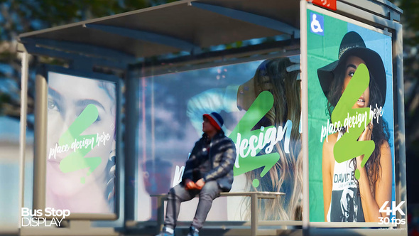 Bus Stop Video Displays template preview