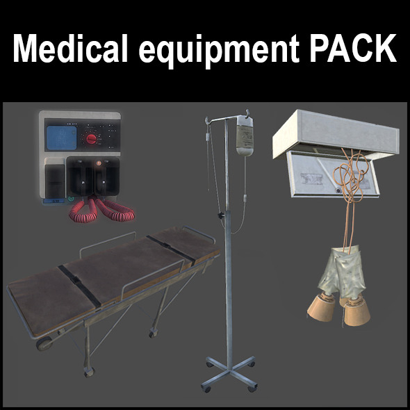 Medical equipment - 3DOcean Item for Sale