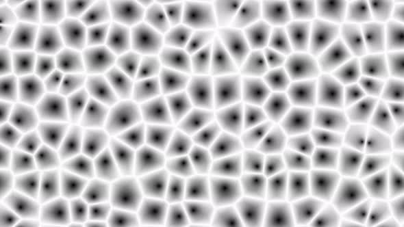 Dividing black cells on white background alt