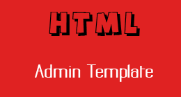 HTML Admin Panel