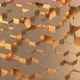 3D Gold Abstract Hexagonal Background - VideoHive Item for Sale