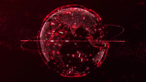 Global Rotation Pandemic Covid 19 Background Loop alt