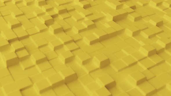 Abstract background with yellow grid smooth squares alt