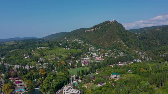 Aerovideo New Athos Novy Afon in Abkhazia
